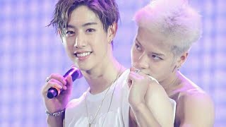 Really MARKSON moments. ?❤ Got7 Mark and Jackson couple moments.