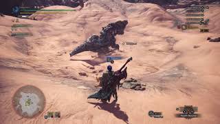 [MHW] Wildspire Waste Sand Trap Activate