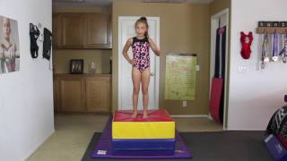 My K-Bee Leotard Fashion Show | Hunter in the Gym