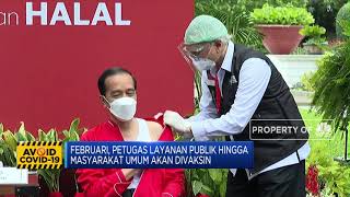 Jokowi Divaksin Dosis Kedua
