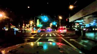 Night driving in Manhattan