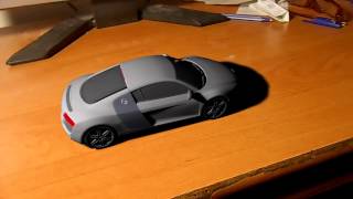3d Трекинг 3ds max Audi R8