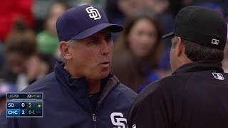 SD@CHC: Black ejected for arguing balls and strikes