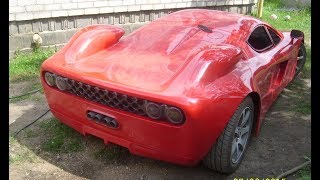 Мужик собрал у себя в гараже реплику McLaren F1