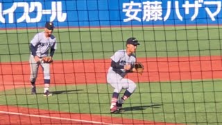 【フレッシュT優勝】慶應大 1.2年生のシートノック 2019/11/8 フレッシュトーナメント決勝 早稲田大戦