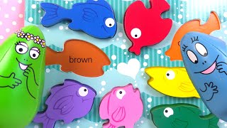Apprendre les couleurs en anglais Learn colors with Barbapapa