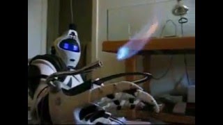Robosapien V2 Flame Thrower - Featured on Hacked Gadgets