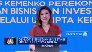UU Cipta Kerja Menopang Perbaikan Iklim Bisnis & Investasi RI