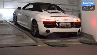 Audi R8 V10 Spyder (525hp) - pure SOUND (60FPS)