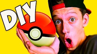 DIY - POKEBALL / КАК СДЕЛАТЬ ПОКЕБОЛ СВОИМИ РУКАМИ