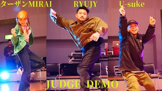 ターザンMIRAI RYUJY U-suke JUDGE DEMO