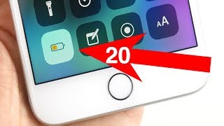 20 Ways To Stop iOS 11 Battery Drain!
