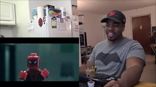 SPIDER-MAN: HOMECOMING - Official Trailer IN LEGO - REACTION!!!