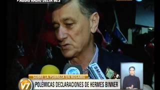 Visión 7: Polémicas declaraciones de Hermes Binner