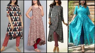 Top Dailywear Kurta / Kurti / Long shirt for work / College | Dailywear Outfits collection