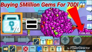 "BUYING 5MILLION GEMS!" [ FOR 70DLS! ] OMG! - Growtopia