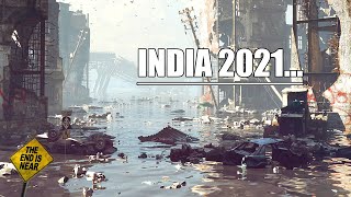 Tropical cyclone hits Kerala ! Huge waves have destroyed a village in India!