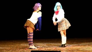 Mikan no Yuki 2011 Rosario+Vampire Cosplay (Kuruno Kurumu, Shirayuki Mizore)