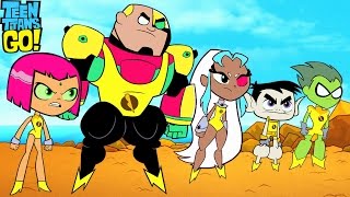 Teen Titans Go Color Swap Transforms Raven Starfire Robin Cyborg Beast Boy League of Legs TTG