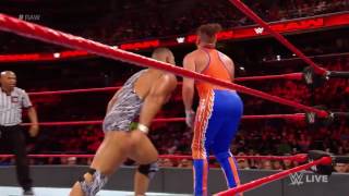 Jason Jordan debut en raw (24 de julio)