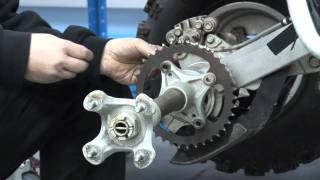 Chain and Sprocket change over on a DS450X MX