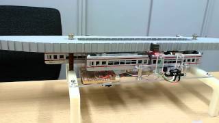 湘南モノレール模型テスト走行_Nスケール1/150