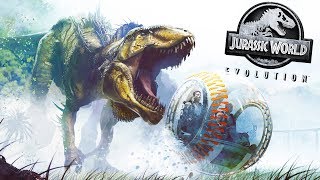 GYROSPHERES in T-REX PEN! - Jurassic World Evolution Gameplay
