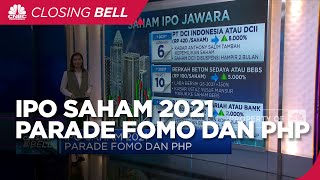 IPO Saham 2021 Parade Fomo dan PHP