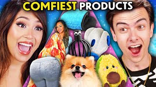 We Try The 12 Comfiest Products On The Internet! | Try Not To Try