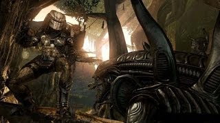 Aliens V.S. Predators Walkthrough Part Two: The Refinery! (Queen Boss Fight)