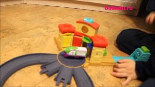 Дом стажеров с кольцевой железной дорогой Die Cast Chuggington (Чаггингтон)