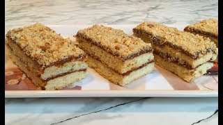 Песочное Пирожное с Вареной Сгущенкой / Shortcake Recipe / Пирожные со Сгущенкой (Десерт)