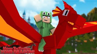 HOW TO TRAIN YOUR DRAGON - BABY DRAGONS #1 w/ Little Lizard