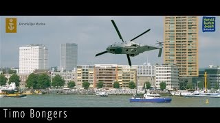 Demonstratie helicopter Koninklijke Marine Wereldhavendagen 2016 4K!