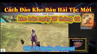 Kho báu ngày 27 tháng 12 năm 2019 l Kho báu free fire ngày 27 tháng 12