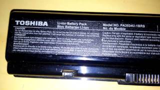 Toshiba PA3534U 1BRS notebook akku