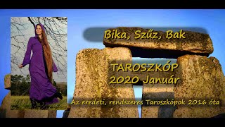 BIKA, SZŰZ, BAK Taroszkóp 2020 JANUÁR