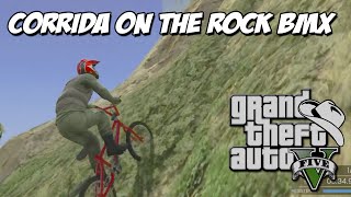 GTA 5 Online (PS4) - Corrida On The Rocks BMX: Parkour beira mar !