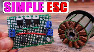 Half Bridge ESC | Less MOSFETs, but is this better? | Common Point Brushless Motor