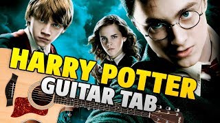 Harry Potter Hedwigs Theme (fingerstyle guitar cover, easy tabs)