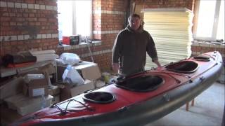 Байдарка Хатанга "Expedition" Палубные латы
