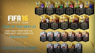 FIFA 16: TOTW 23 - CARDS TO INVEST IN - LM 86 COUTINHO, CAM 81 SALAH!!