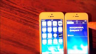 Сравнение китайских копий iPhone5s mtk6577 и iPhone 5s mtk6572