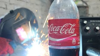 Сварка на кока-коле. Генератор углекислого газа \\ Welding on Coca Cola. Generator of carbon dioxide