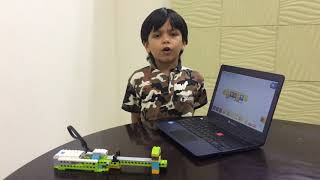 Lego Wedo 2.0 Hazard Alarm Explained by Tej Madlani from Robofun Lab Porbandar