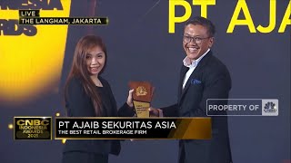 Ajaib Sekuritas Asia Raih ‘The Best Retail Brokerage Firm’