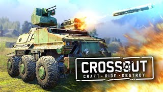 СМЕРТЕЛЬНАЯ БТР ПРОТИВ ЛЮТЫХ НУБОВ В CROSSOUT - ПРОХОЖДЕНИЕ И БЕЗУМНЫЕ КРАФТЫ (ОБЗОР ИГРЫ)