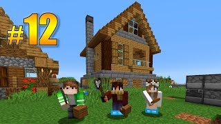 1.14 С ДЕВУШКОЙ #12 СТРОИМ 3-х ЭТАЖНЫЙ ДОМ В МАЙНКРАФТ! ВЫЖИВАНИЕ В МАЙНКРАФТ 1.14