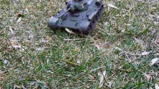 T-34 tank RC conversion small scale