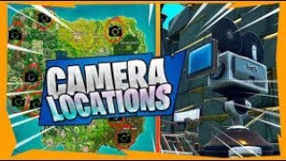 FORTNITE All 7 Camera Locations